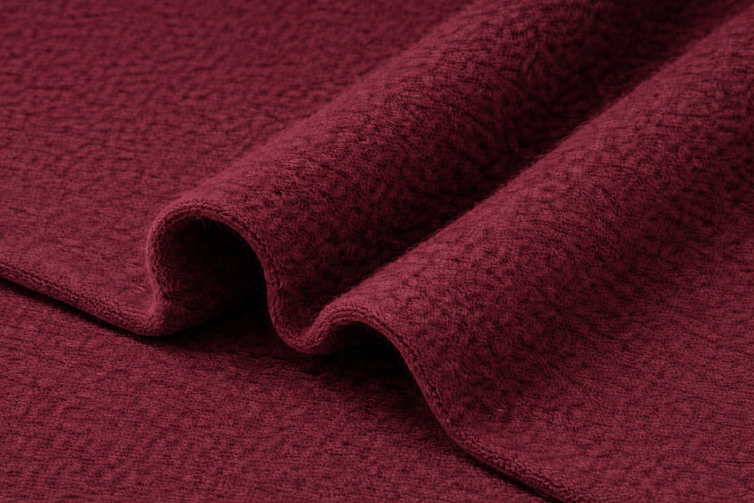 Maroon Fleece Fabric
