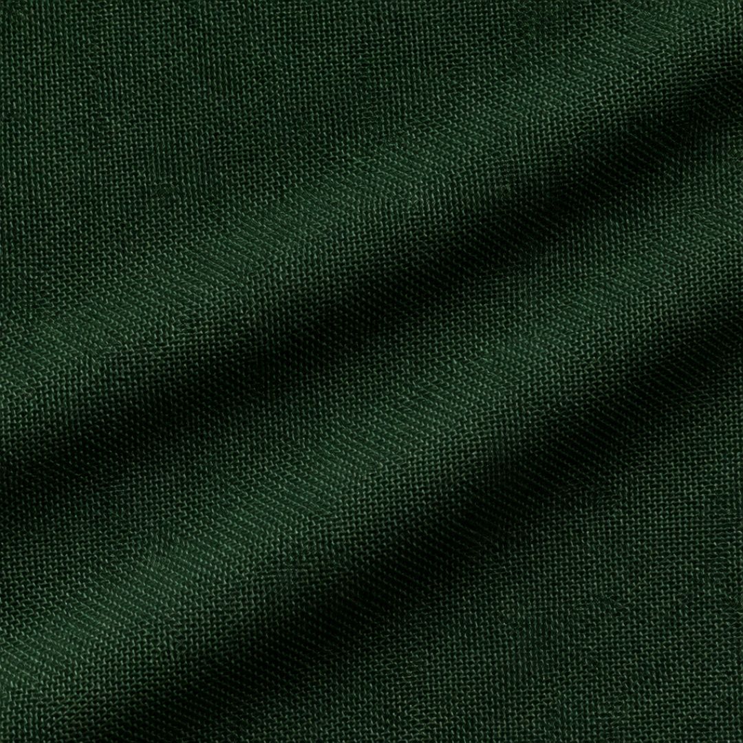 Bottle Green Matty Fabric