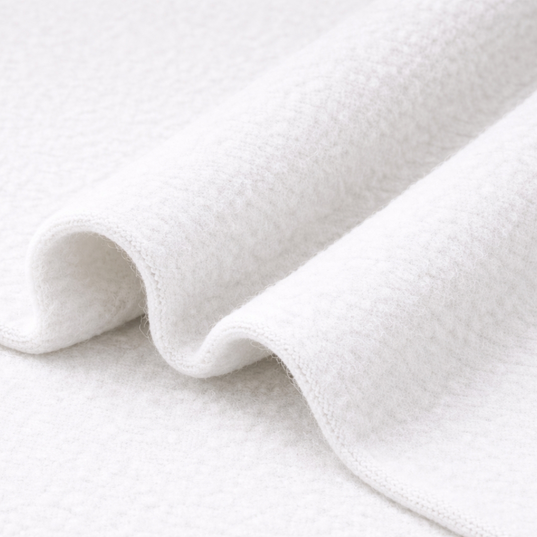 White Interlock Fabric