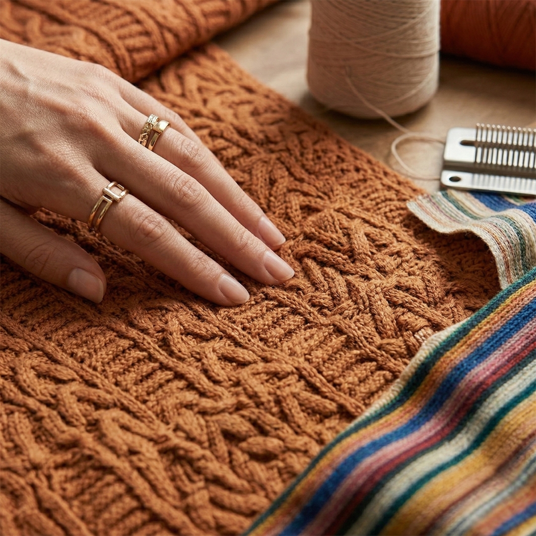 Specialized Textured Knit Fabric